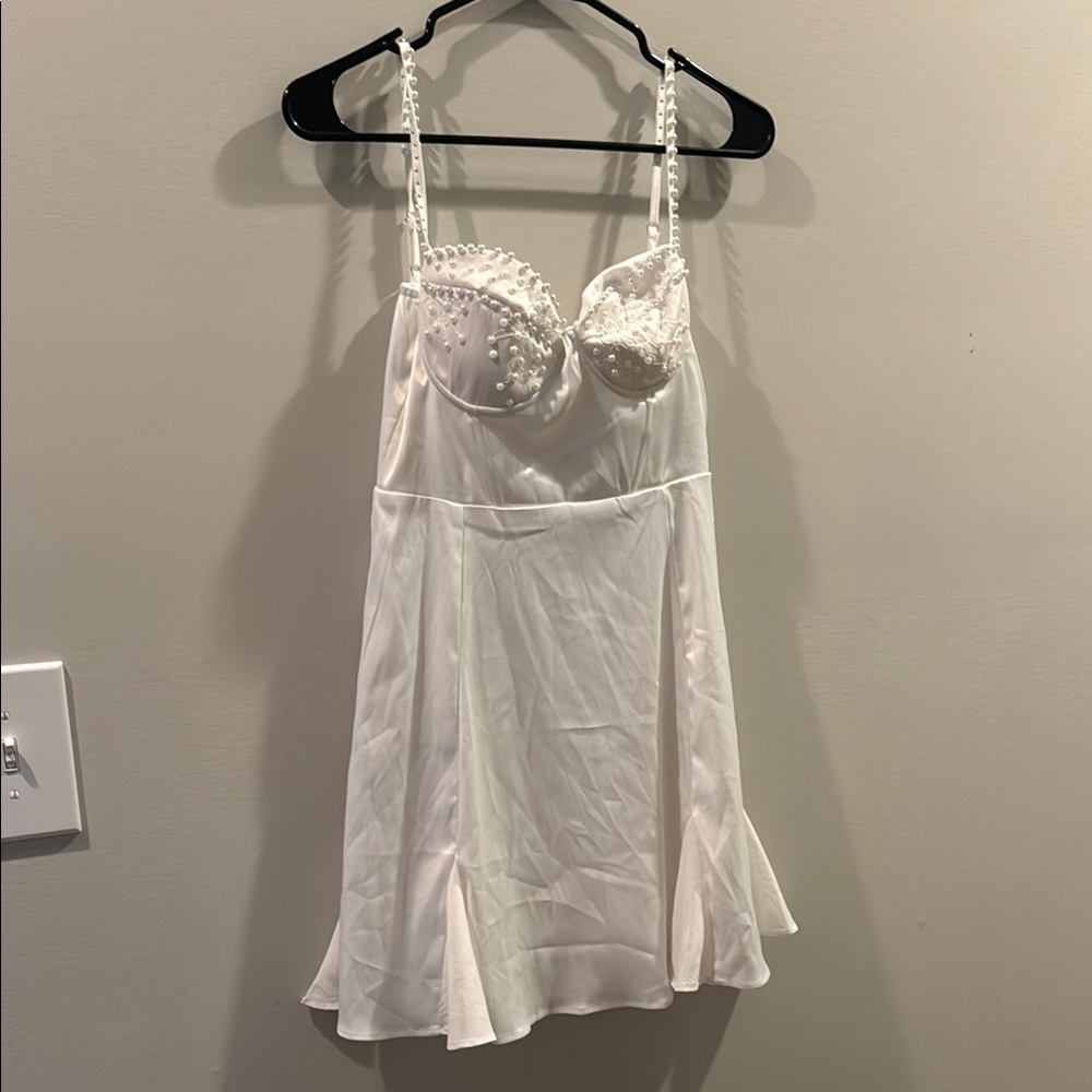 Pearl Bridal Slip Dress